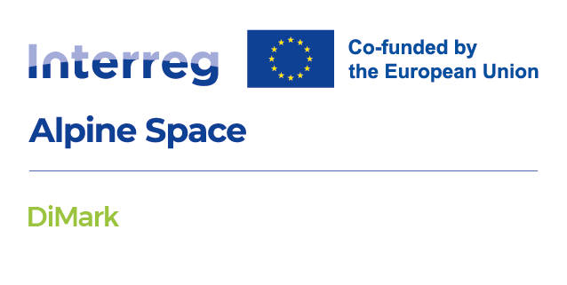 Interreg Alpine Space DiMark. Co-funded by the European Union