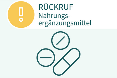 © AGES Rückruf Nahrungsergänzungsmittel