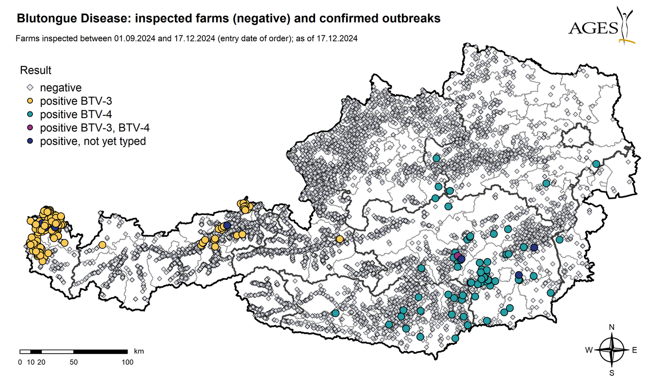 Establishments with negative results inspected in Austria since 01.09.2024: 8648 (Enlarges Image in Dialog Window)