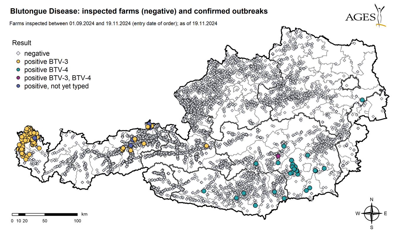 Establishments with negative results inspected in Austria since 01.09.2024: 6699 (Enlarges Image in Dialog Window)