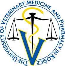 Logo University of Veterinary Medicine and Pharmacy Kosice, Slovakia 